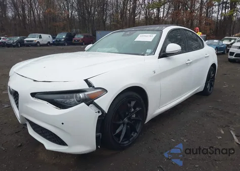 2022 Alfa Romeo Giulia Ti Rwd из США, поврежденный, VIN ZARFAMBN1N7666151